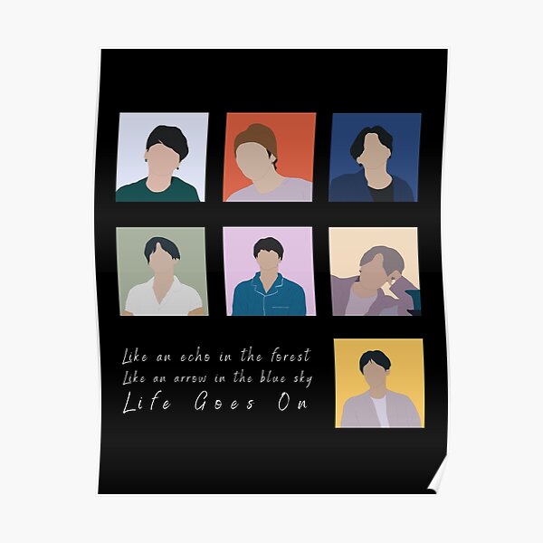 Life Goes On Lyrics Gifts Merchandise Redbubble