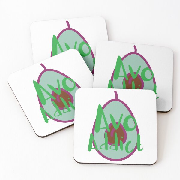Item preview, Veganuary Avocado Addict Avo Half Green Purple designed and sold by Sunny Collections.