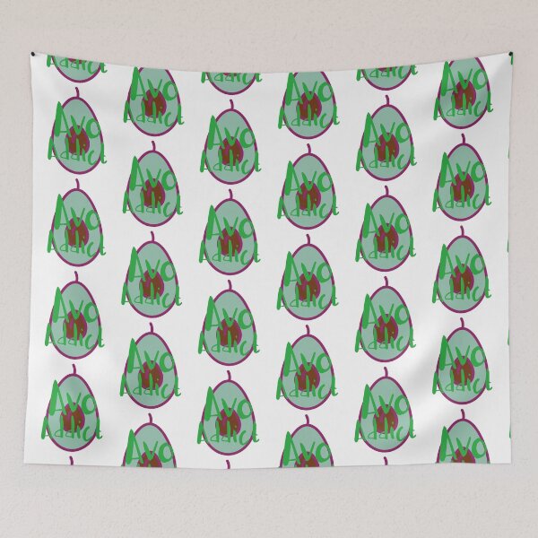 Item preview, Veganuary Avocado Addict Avo Half Green Purple designed and sold by Sunny Collections.
