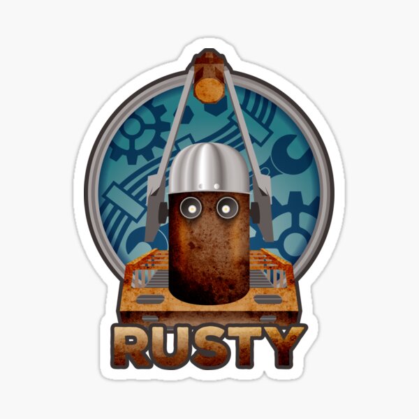 Rusty Sledgehammer Sticker