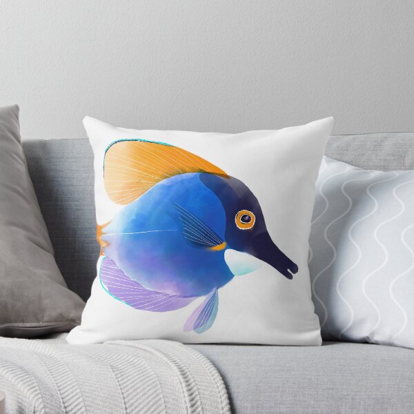 Item preview, Watercolor of Powdered Blue Tang  designed and sold by TrevorIrvin.
