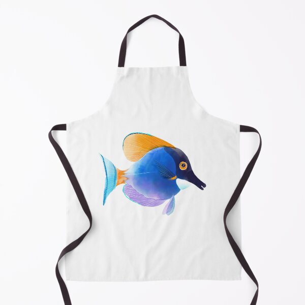Item preview, Watercolor of Powdered Blue Tang  designed and sold by TrevorIrvin.