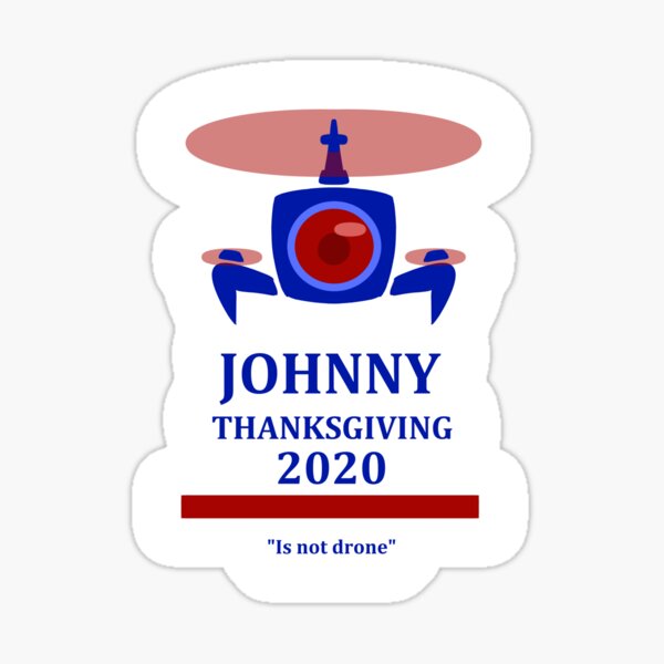 Anuncio de la campaña de Acción de Gracias de Johnny Pegatina