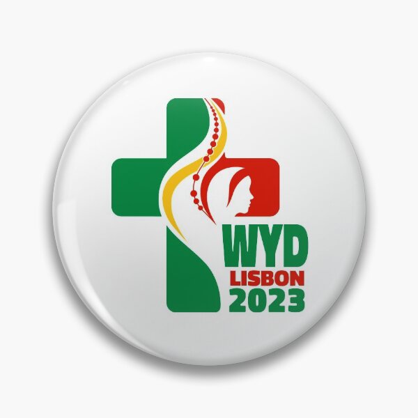 Item preview, WYD World Youth Day Lisbon 2023 official logo designed and sold by superpixus.