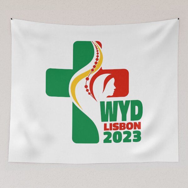 Item preview, WYD World Youth Day Lisbon 2023 official logo designed and sold by superpixus.