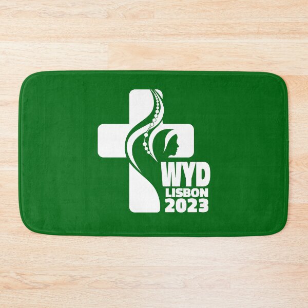 Item preview, WYD World Youth Day Lisbon 2023 official logo green designed and sold by superpixus.
