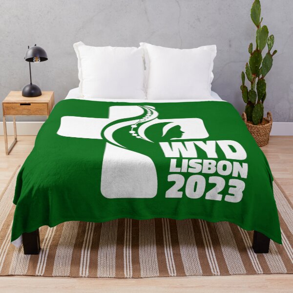 Item preview, WYD World Youth Day Lisbon 2023 official logo green designed and sold by superpixus.