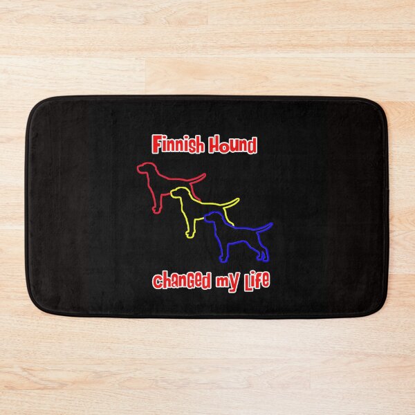 Item preview, Finnish Hound Changed my Life - Dog Art dogs Silhouette - pet designed and sold by Coolstuff4you71.