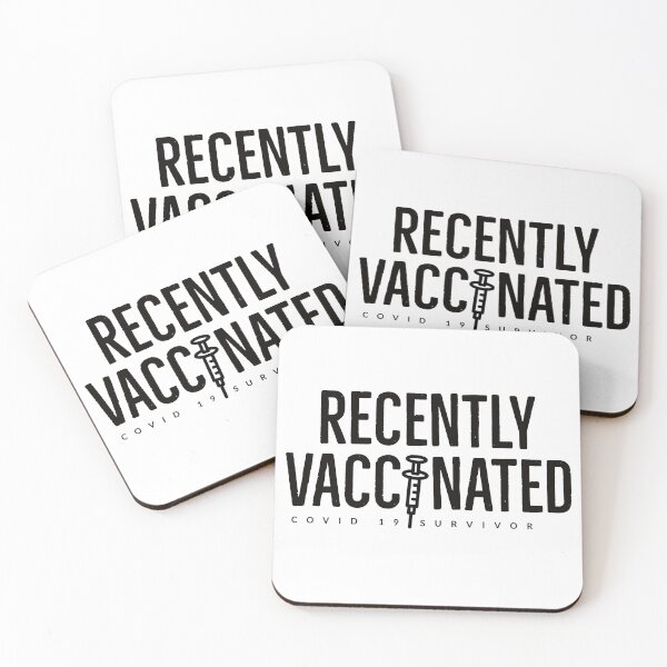 Item preview, COVID 19 - RECENTLY VACCINATED - COVID SURVIVOR - VACCINATE  designed and sold by Tropical Blood.