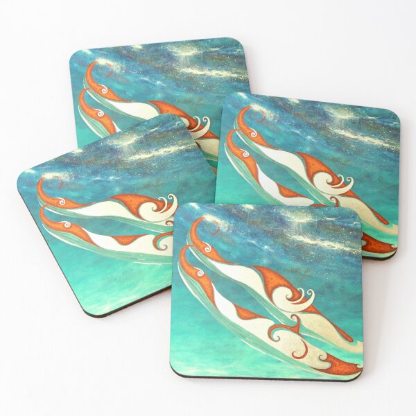 Item preview, Abstract Dolphins in Love designed and sold by Malc Sutherland.