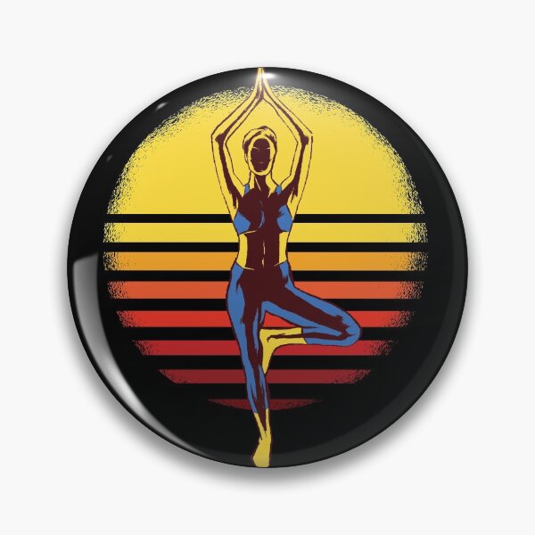 Item preview, Vintage Tree Yoga Pose Art designed and sold by . JustBeUnique ..
