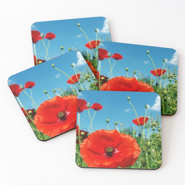 Item preview, Beautiful Red Poppy Flower | Red Flower Photography designed and sold by KristinasPhotos.