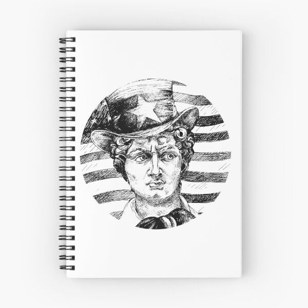 Item preview, David statue and USA attribute designed and sold by CatMadePattern.