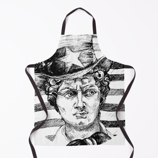 Item preview, David statue and USA attribute designed and sold by CatMadePattern.