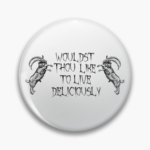 Item preview, Black Phillip: Wouldst Thou Like To Live Deliciously? designed and sold by Suspiria96.