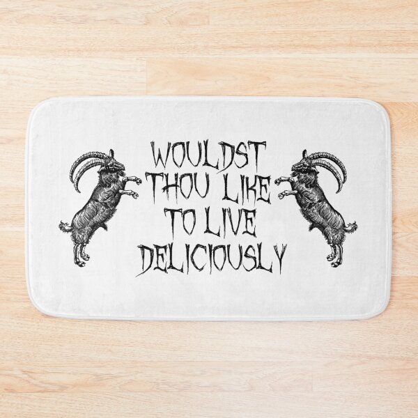 Item preview, Black Phillip: Wouldst Thou Like To Live Deliciously? designed and sold by Suspiria96.