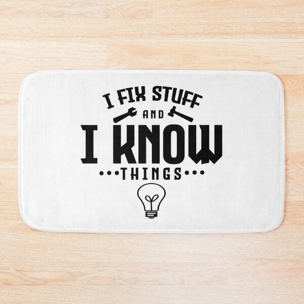 Item preview, I fix stuff and I know things designed and sold by PurrfectCorner.