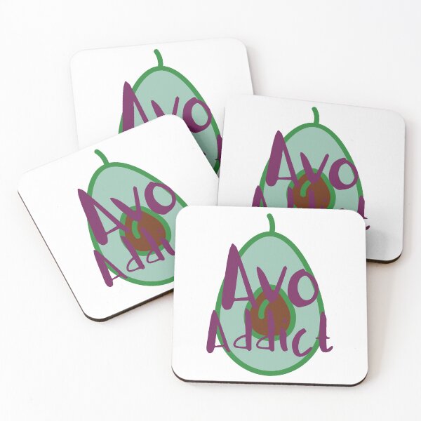 Item preview, Veganuary Avocado Addict Avo Half Purple Green designed and sold by Sunny Collections.