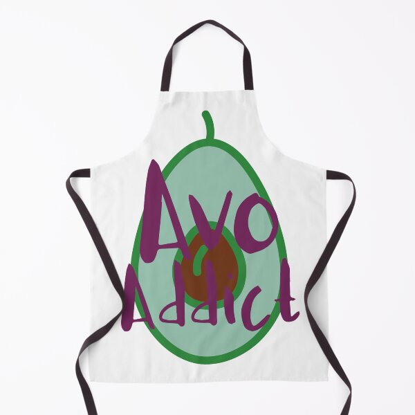 Item preview, Veganuary Avocado Addict Avo Half Purple Green designed and sold by Sunny Collections.