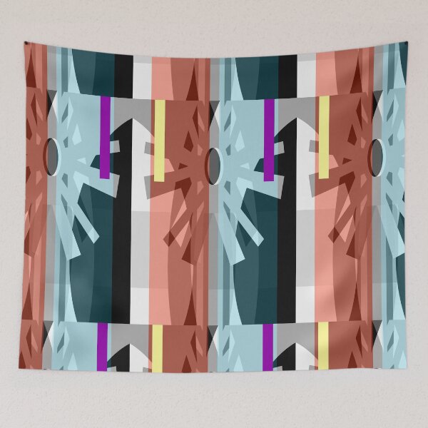 Item preview, Drawn Together by Jenny Meehan Artist Designer Modern Art Deco designed and sold by Jenny Meehan Art Prints and Patterns .