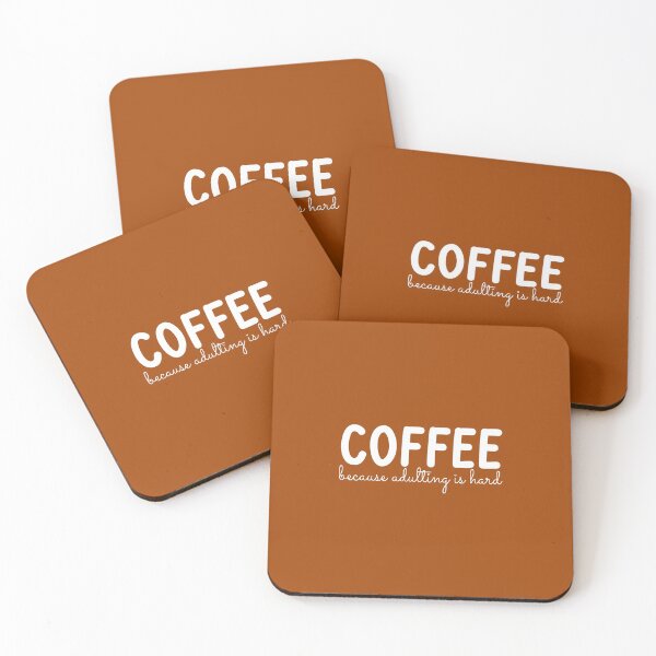 Item preview, Coffee because adulting is hard designed and sold by KMIKBAL7.