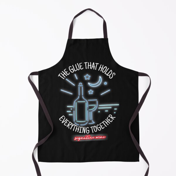 Item preview, Wine Is The Glue That Holds Everything Together Funny Wine Memes designed and sold by daybreakagain.
