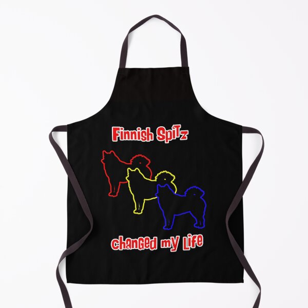 Item preview, Finnish Spitz Changed my Life - Dog Art dogs Silhouette - pet designed and sold by Coolstuff4you71.