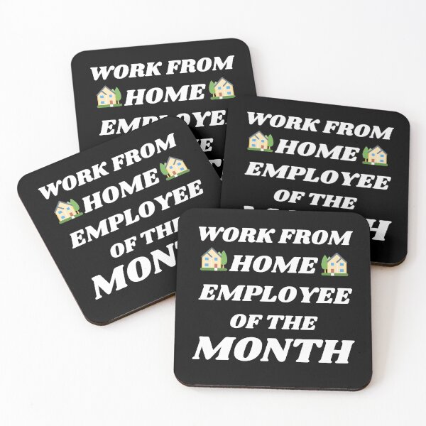 Item preview, Work From Home Employee Of The Month designed and sold by Trendy Design.