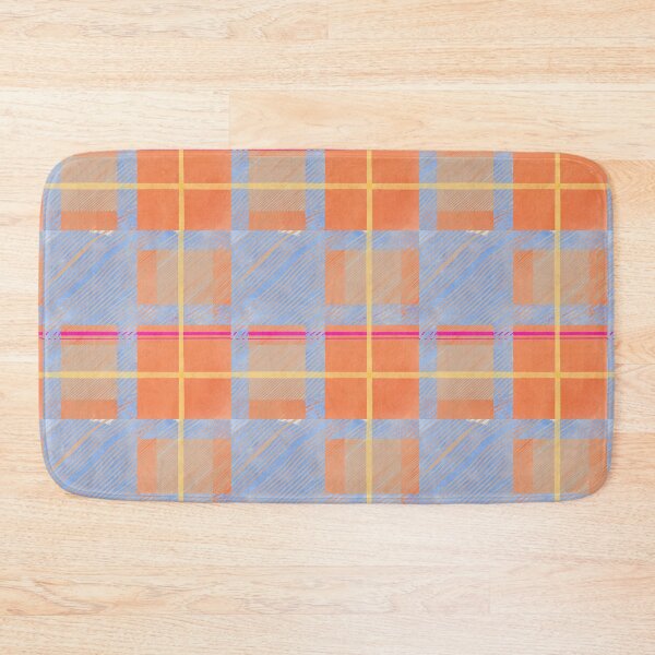 Item preview, Creamsicle Summer Bright Plaid designed and sold by maccm.