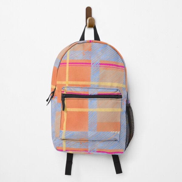 Item preview, Creamsicle Summer Bright Plaid designed and sold by maccm.