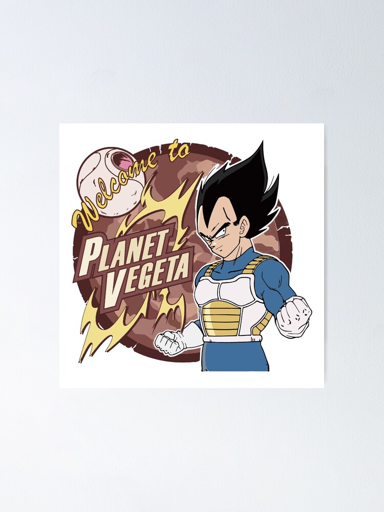 Planet Vegeta Stickers for Sale