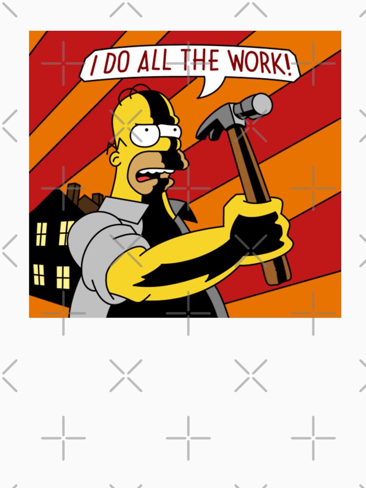 Thumbnail 7 of 7, Classic T-Shirt, I do all the work designed and sold by Dinneendraws.