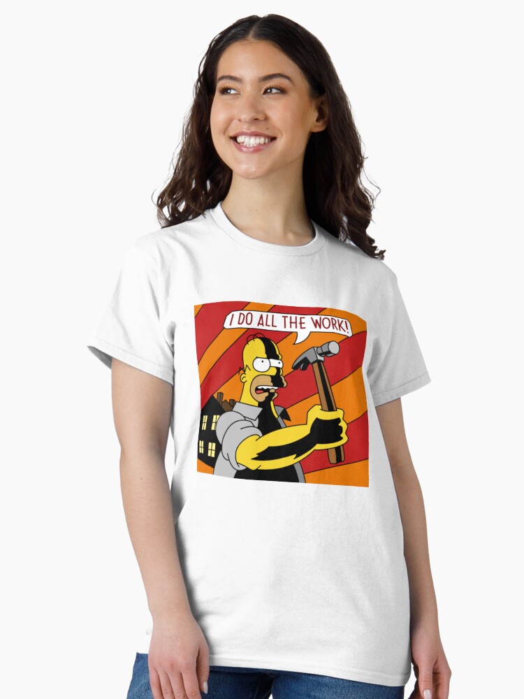 Thumbnail 1 of 7, Classic T-Shirt, I do all the work designed and sold by Dinneendraws.
