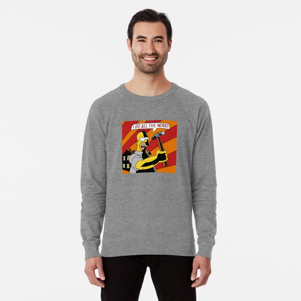 Item preview, Lightweight Sweatshirt designed and sold by Dinneendraws.