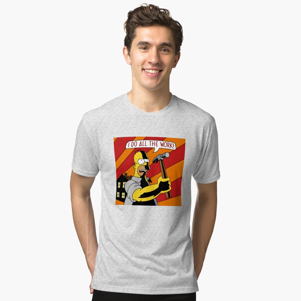 Item preview, Tri-blend T-Shirt designed and sold by Dinneendraws.