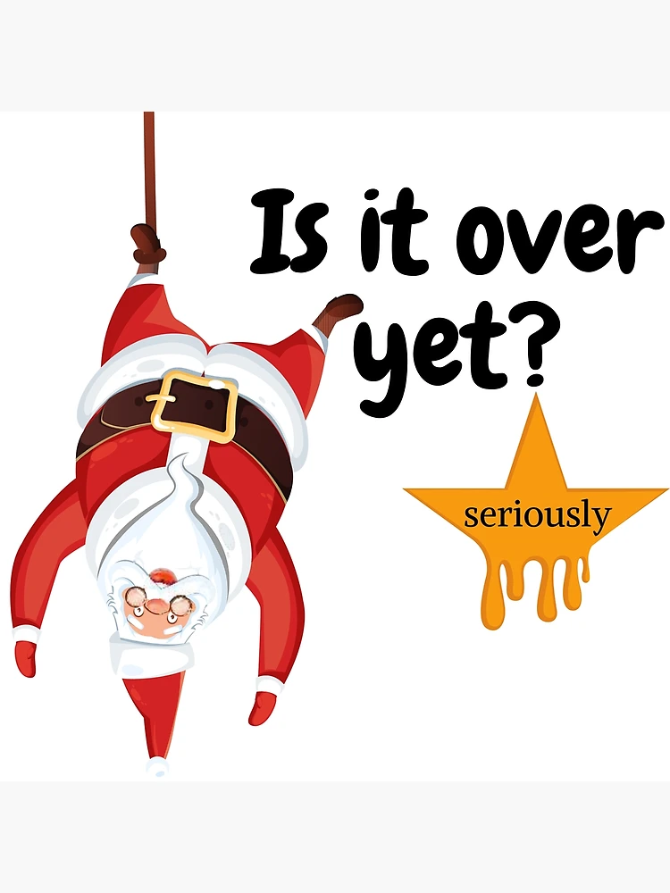 Is It Over Yet? Christmas Yeti | Greeting Card