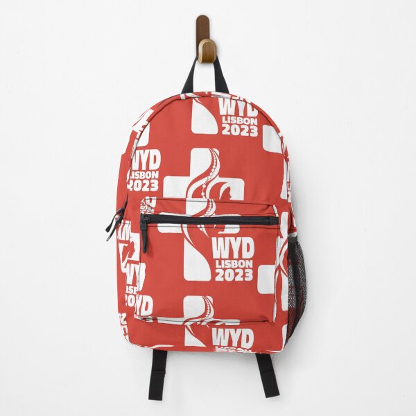 Item preview, WYD World Youth Day Lisbon 2023 official logo red designed and sold by superpixus.