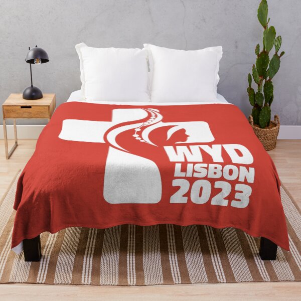Item preview, WYD World Youth Day Lisbon 2023 official logo red designed and sold by superpixus.