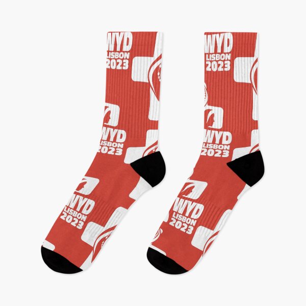 Item preview, WYD World Youth Day Lisbon 2023 official logo red designed and sold by superpixus.