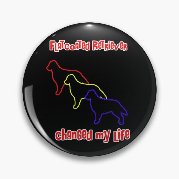 Item preview, Flat-coated Retriever Changed my Life - Dog Art dogs Silhouette - pet designed and sold by Coolstuff4you71.