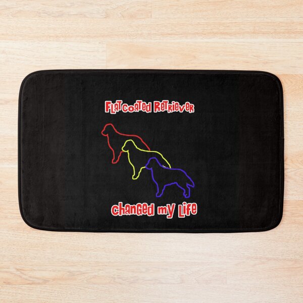 Item preview, Flat-coated Retriever Changed my Life - Dog Art dogs Silhouette - pet designed and sold by Coolstuff4you71.