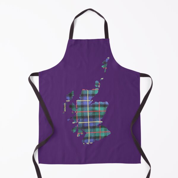 Map of Scotland in MacLeod of Harris Ancient Apron