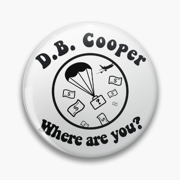 Item preview, D.B. Cooper, where are you? designed and sold by spyderfyngers.