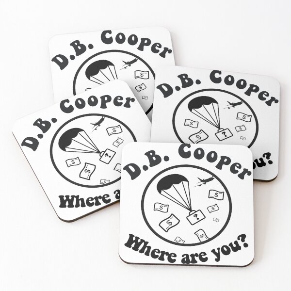 Item preview, D.B. Cooper, where are you? designed and sold by spyderfyngers.