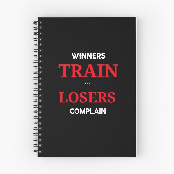 Item preview, Winners train losers complain. designed and sold by Fit & Fun  Gallery.