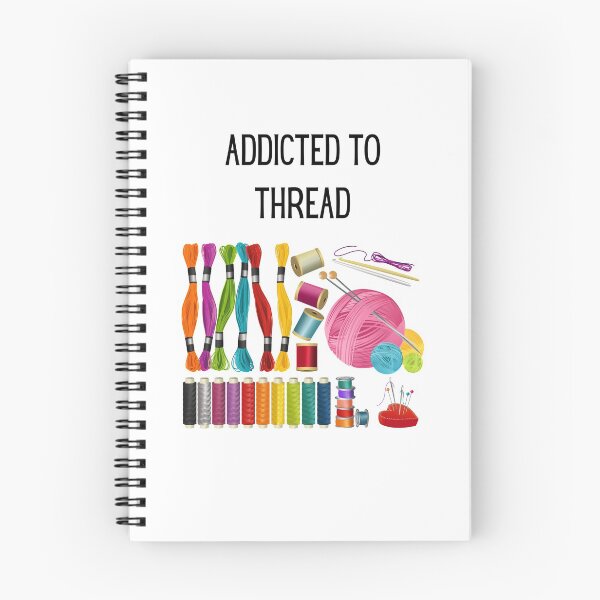 Item preview, Funny Sewing Gifts - Addicted To Thread designed and sold by WUOdesigns.
