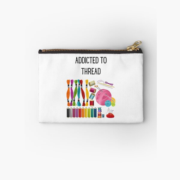 Item preview, Funny Sewing Gifts - Addicted To Thread designed and sold by WUOdesigns.
