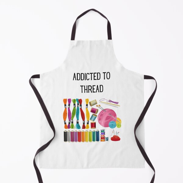 Item preview, Funny Sewing Gifts - Addicted To Thread designed and sold by WUOdesigns.