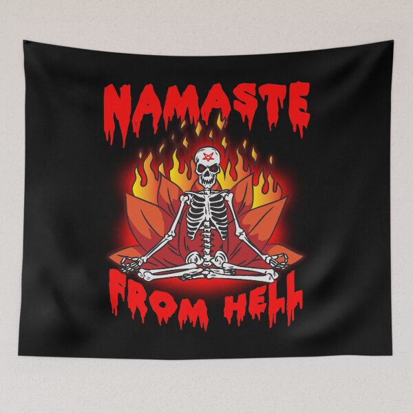 Item preview, Namaste From Hell designed and sold by Moonpie90.