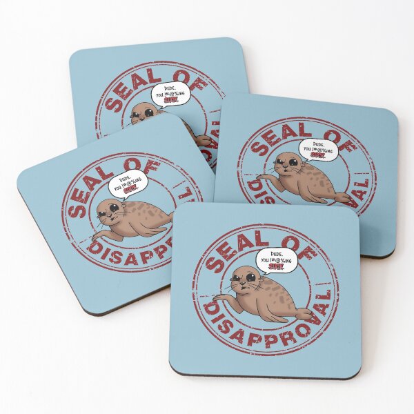 Item preview, Seal of Disapproval designed and sold by JinxWhaleDesign.